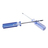 3pcs RZ-CT09 T9 Type Perforated Manual Plum Screwdriver, Random Color Delivery